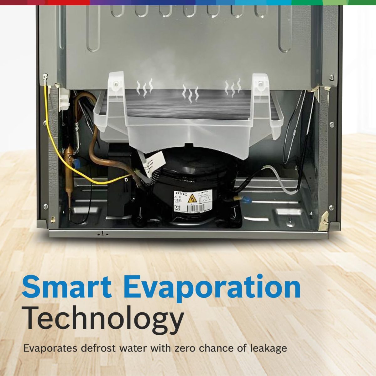 Bosch Single Door Refrigerator 226L Inverter Direct Cool (CST22W33PI,Feather Wine) - Image 11
