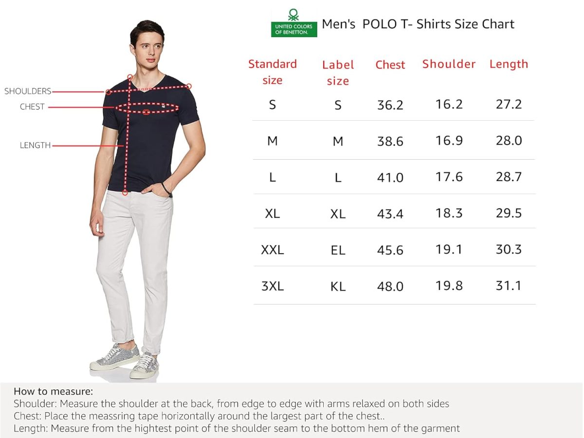 UNITED COLORS OF BENETTON Men's Cotton Regular Fit T-Shirt - Image 4