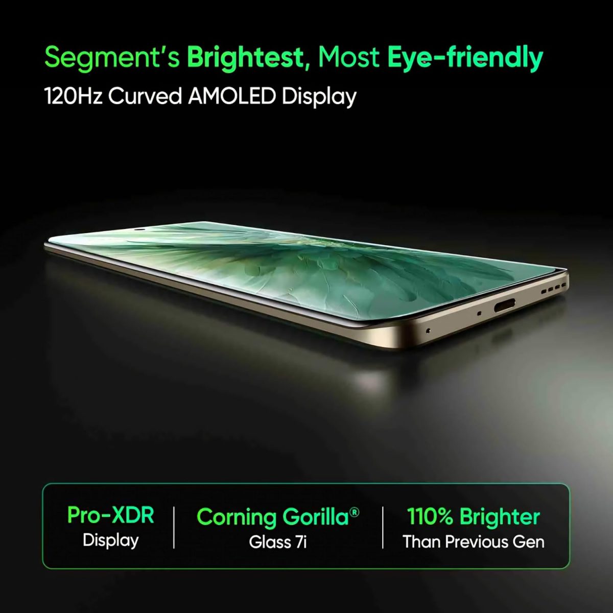 realme P2 Pro 5G (Parrot Green, 12 GB RAM, 256GB Storage) | Up to 24GB Dynamic RAM | 6.7" Curved Display | 7s Gen2 Processor | 4500 mm VC Cooling System | Sony LYT-600 OIS Camera | 80 W Fast Charging - Image 9