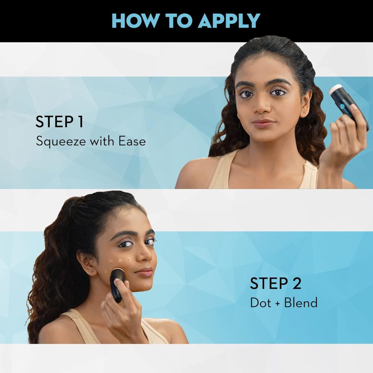 SUGAR Cosmetics Aquaholic Hydrating Matte Foundation Cream | Full-Coverage | For All Skin Types | With Built-In Cushion Applicator | 30Gm - 35 Frappe, 1 Count - Image 5