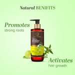 Khadi Natural Amla & Bhringraj Shampoo | Smoothes & Softens Hair | SLS & Paraben Free | Powered by Botanicals | Suitable for All Hair Types | 310ml - Image 4