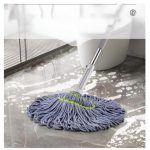 VARNI Fashion PURNASHAKTI Self Wringing Squeeze ||Twist Mop|| Microfiber|| Twisting Mop|| Extendable Stainless Steel Handle|| Reusable||Home|| Office|| Shop|| Self-Wringing Twist Mops - Image 4