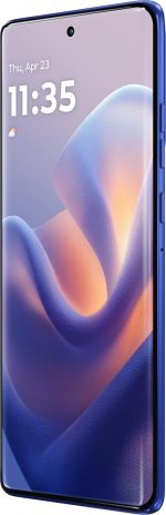 Motorola Edge 60 Pro 5G (Pantone Dazzling Blue, 8GB RAM, 256GB Storage) | 6.7" Display | 50MP+50MP+10MP | 50MP Front | Dimensity 8350 | 6000mAh | 90W & 15W Wireless Charging | IP68/IP69 Rated - Image 14
