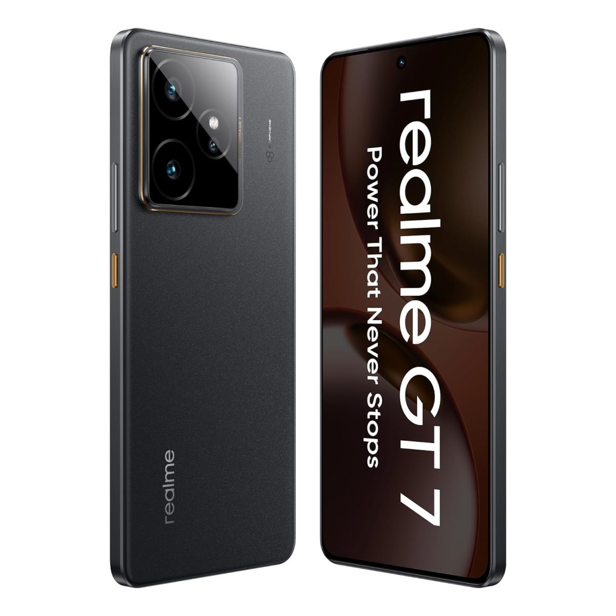 realme GT 7 (IceSense Black,12GB+512GB)| India's 1st MediaTek Dimensity 9400e Chipset | Strongest Battery Combo 7000mAh + 120W | AI 4K 120FPS Travel Camera | 360° Cooling IceSense Design with Graphene - Image 14