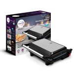 Wipro Elato BS202 1000 Watt Ceramic Grill Sandwich Maker, Scratch Resistant, 180° Open Sandwich Griller, Auto Cutoff, Non Toxic BPA, PTFE & PFOA Free, 2 Year Warranty, Regular Bread Size for 2 Slices - Image 9