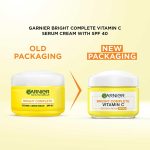 Garnier Skin Naturals, Day Cream, Brightening & Protects Skin from Sun, Bright Complete Vitamin C Serum Cream, 45 g - Image 2