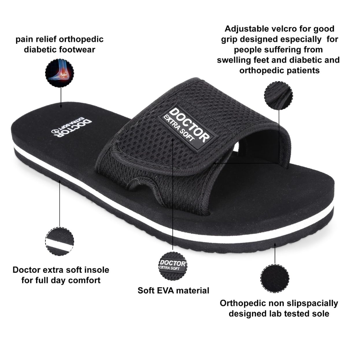 DOCTOR EXTRA SOFT Men Slipper - Image 2
