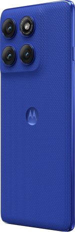 Motorola Edge 60 Pro 5G (Pantone Dazzling Blue, 8GB RAM, 256GB Storage) | 6.7" Display | 50MP+50MP+10MP | 50MP Front | Dimensity 8350 | 6000mAh | 90W & 15W Wireless Charging | IP68/IP69 Rated - Image 16
