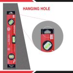 FREEMANS Box Section Aluminum Spirit Level with Magnet 30cm - Image 5