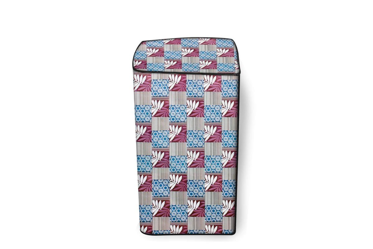 Stylista Washing Machine Cover Compatible for LG 7.5 kg P8537R3SA semi Automatic Printed Pattern - Image 7