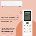 ZIEVA Compatible with Bluestar AC Remote Replacement for 1, 1.5, 2 ton Split/Window Air Conditioner - Please Match The Original Remote (AC 226 A) - Image 4