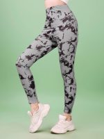 Women's Printed Gym Wear Tights|Combo Pant Mesh Insert Side Pockets Pant|Ideal for Active Wear Pant |Yoga & Workout Tights |The Ultimate Gym Pants for Women & Girls - Image 7
