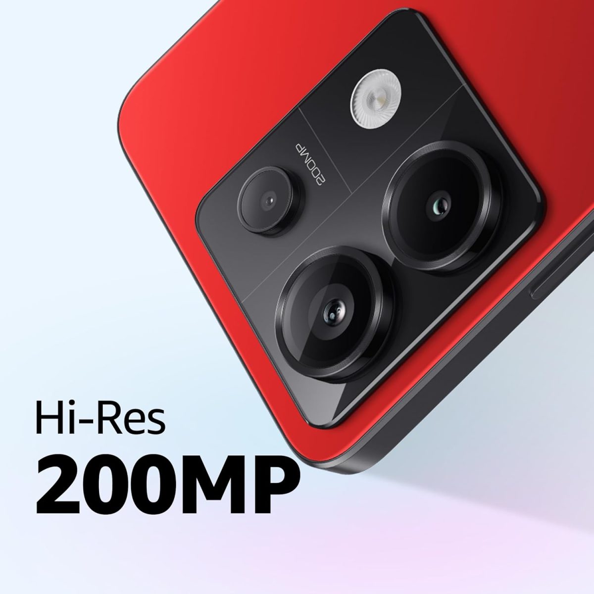 Redmi Note 13 Pro (Scarlet Red, 8GB RAM, 128GB Storage) | 1.5K AMOLED | 200MP Hi-Res Camera | Flagship 4nm SD 7s Gen 2 | 67W TurboCharge - Image 3