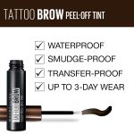 Maybelline Tattoo Brow Long-lasting Tint (Dark Brown, 4.9 ml) - Image 3