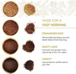 Hempi Homes Nima Stainless Steel Multifunctional Electric Grinder & Coffee Maker - Mini Spice, Coffee, and Masala Grinder for Beans, Nuts, and Grains - Household Mixer Grinder (Silver) - Image 4