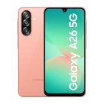 Samsung Galaxy A26 5G (Awesome Peach, 8GB, 128GB) | Awesome Intelligence (AI) | Circle to Search | Gemini Live | FHD+ sAMOLED Display | 50MP OIS Camera | IP67 Rated
