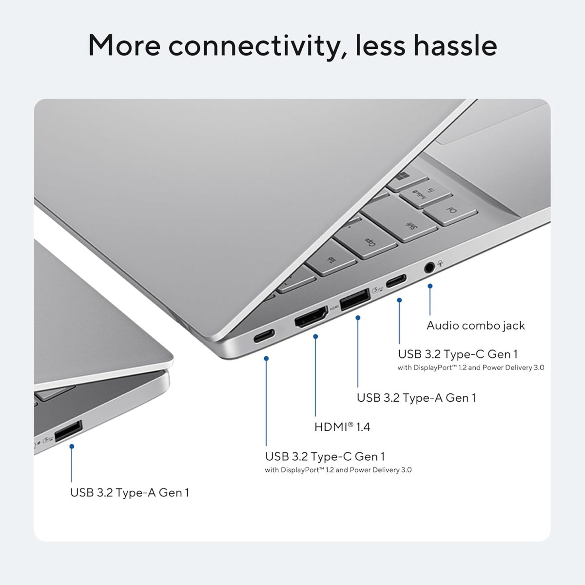 ASUS Vivobook S16, Intel Core Ultra 5 225H, Metallic Design Laptop (Intel iGPU/16GB RAM/512GB SSD/FHD+/16"/144Hz/Windows 11/M365 Basic (1Year)*/Office Home 2024/Cool Silver/1.7 Kg) S3607CA-RP065WS - Image 12