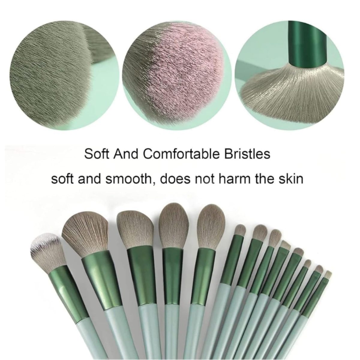 Professional Cosmetic Brush Set – 13-Piece Makeup Tools for Foundation, Blending, and Bridal Makeup Trends - Image 2