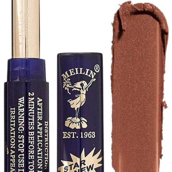 AYA Meilin Non Transfer Waterproof Matte Lipstick, Matte Finish, 3.2 g - Nutmeg
