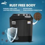 OG Star 7.5 kg Semi-Automatic Top Load Washing Machine (OSA7500/Black & Grey/2025) - Image 8