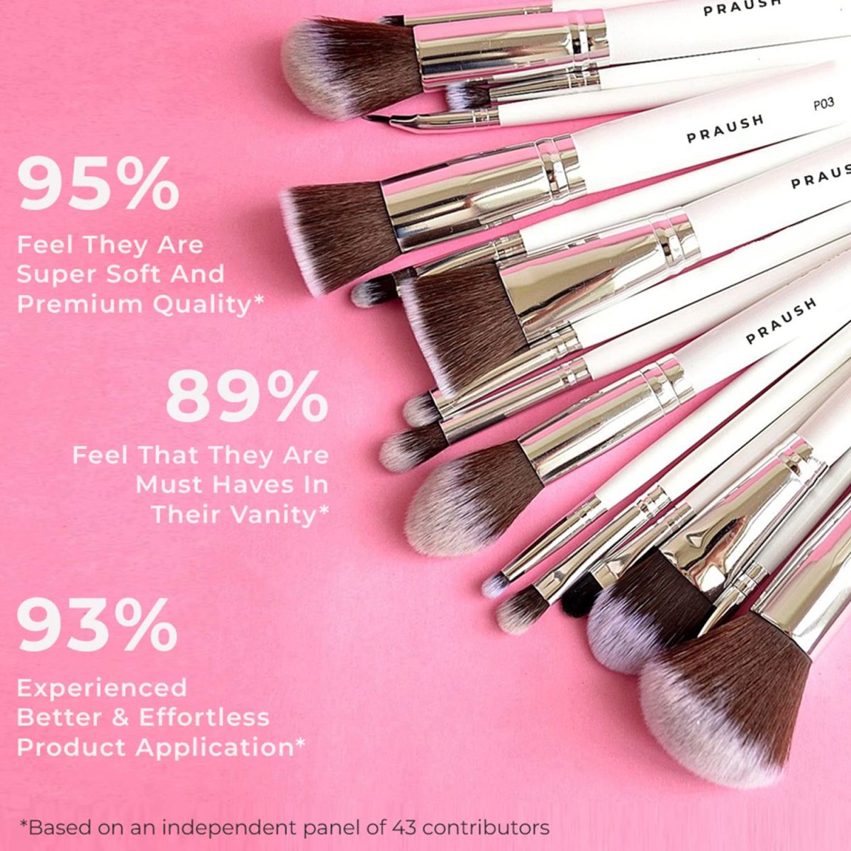 PRAUSH P08 - Plume Small Eyeshadow Blending Brush - Image 4