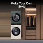 LG WashTower 13 Kg /10 Kg with AI Direct Drive & DUAL Inverter Heat Pump, Fully Automatic Front Load Washing Machine and Dryer (FWT1310BG) with Wi Fi & Central Control Panel Natural Beige & Green - Image 17