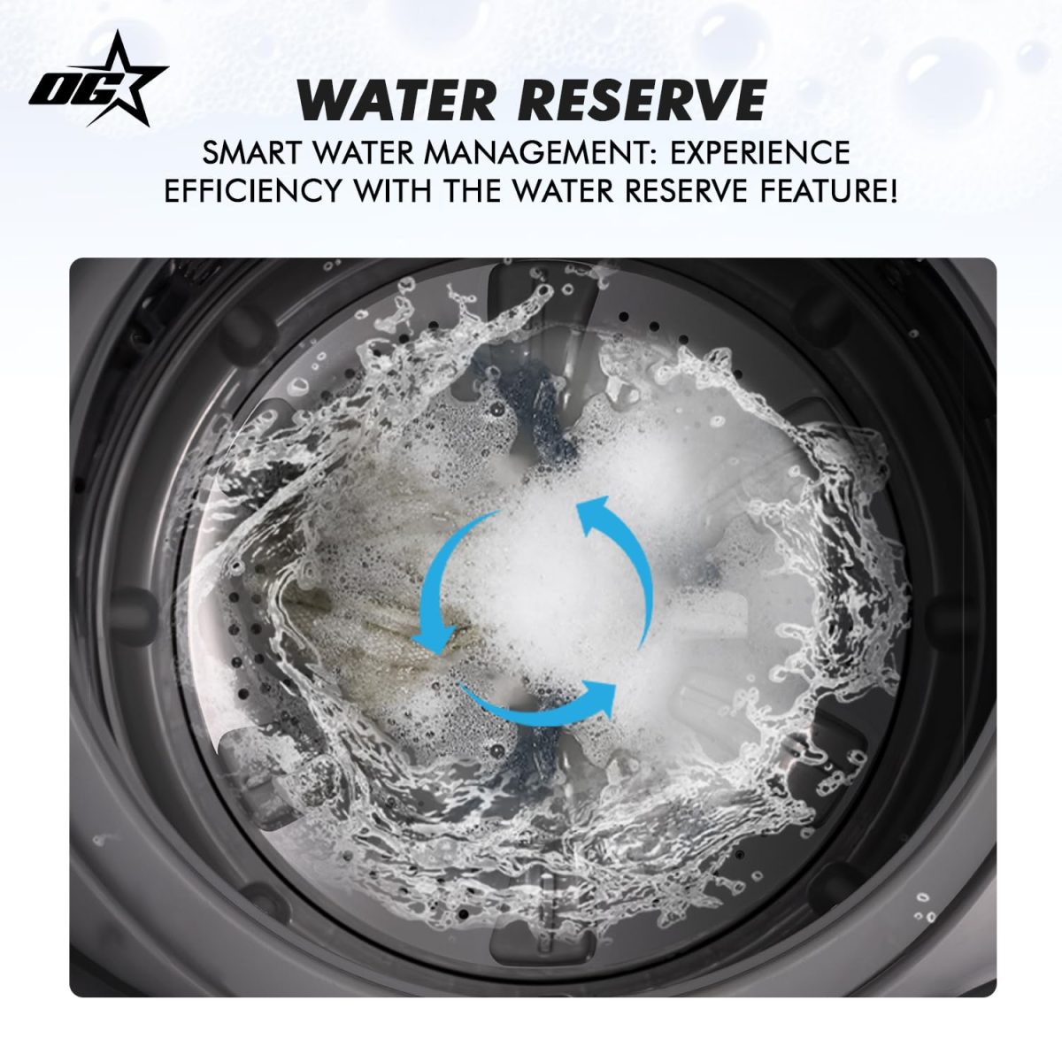 OG Star 10.5 kg Fully Automatic Top Load Washing Machine (GFT1050/Grey/2025) - Image 9