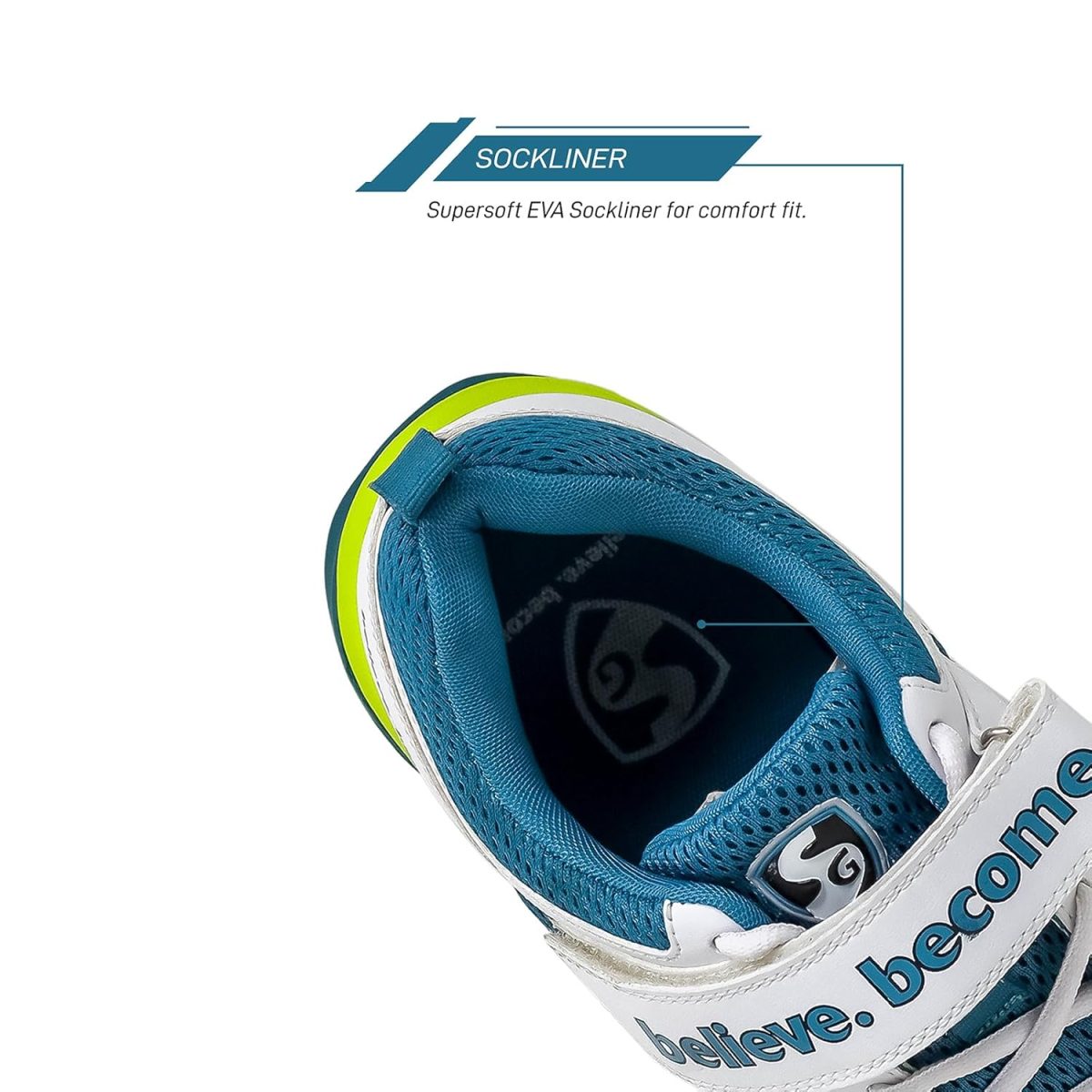 SG Century 6.0 Cricket Shoes, Designed to Elevate Your Game to New Heights Power, Precision, and Comfort - Image 7