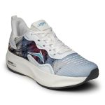 JQR Bella-N White Sports Shoe for Men | Breathable Mesh | Shock Absorption | Non-Slip | Lightweight & Comfortable | Stylish & Durable for Gym, Walking, Jogging & Casual Use for Everyday Wear