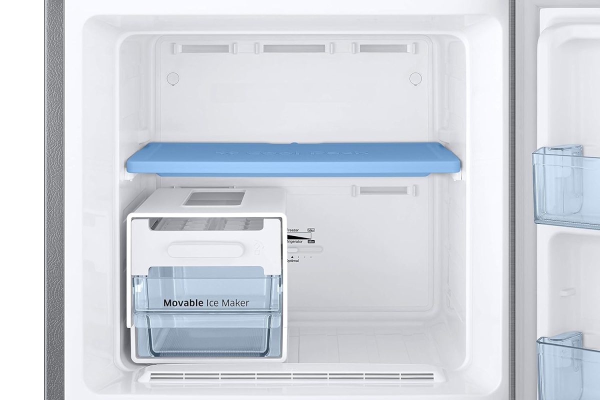 Samsung 236L 2 Star Inverter Frost-Free Double Door Refrigerator Appliance (RT28C3052S8/HL,Elegant Inox) - Image 7
