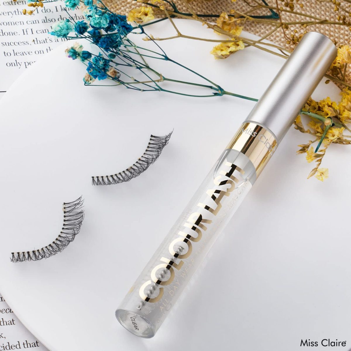 Miss Claire Colorlash All Day Wear Transparent Mascara, Clear, 9 ml - Image 3