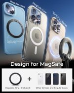 Yootech 360° Vaccum Magnetic Phones Holder, Magnetic Car Phone Mount, Hands-Free Suction Cup Phones Holder for Car/Gym/Mirror/Shower, Car Mount Compatible with All Mobile (Extended) - Image 7