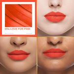 Beaut by Sterling Velvet Series Matte Lipstick for Women (4g) | Long Lasting, Non-Sticky, Intense Color, Paraben-Free, Luxurious Texture, Peach Love - Image 2