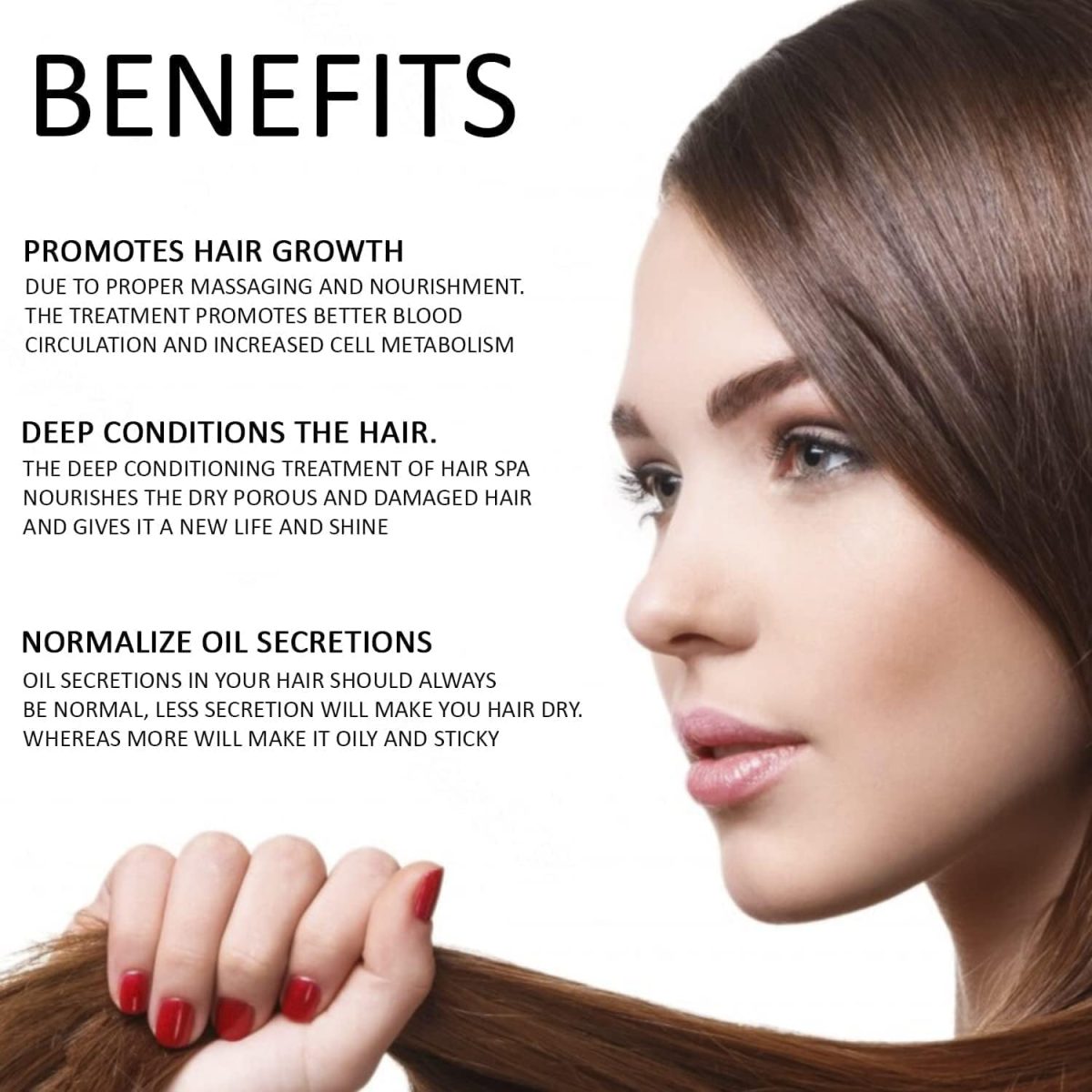 KERATINE PROFESSIONAL Premium Keratin Hair Spa Smooth Therapy | 100% Soft, Shine & Hair Repair | Infused With Brazilian Nut And Keratin | Treatment Protein Spa - Conditioning For Dry Damaged,1 Count - Image 6