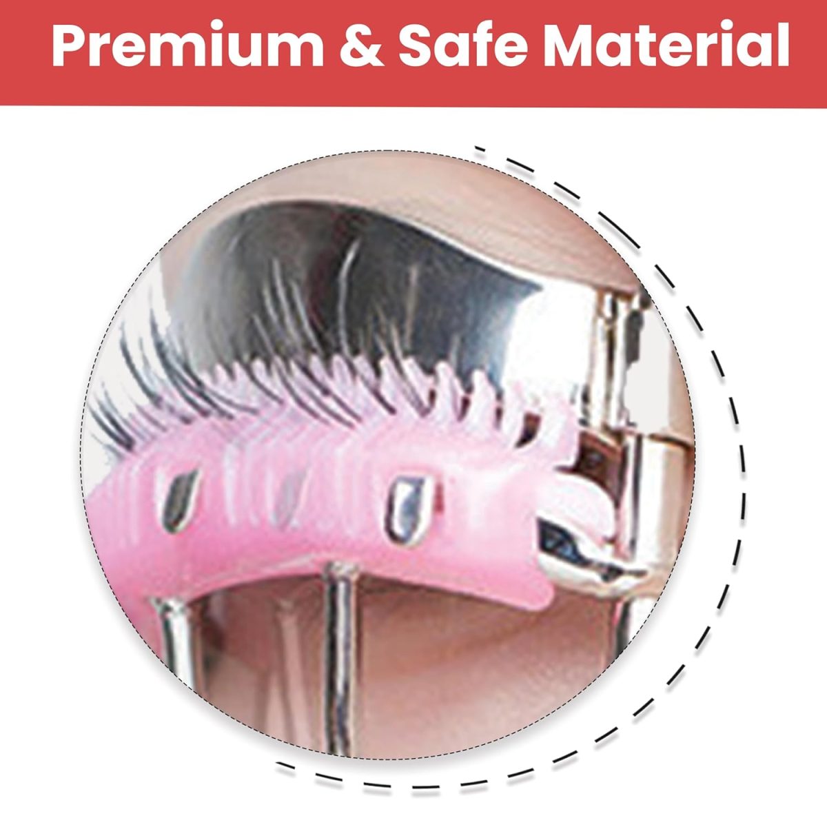 TEMPERIA (1pc) Eyelash Curler for Women - Eye Makeup Tools Accessories - Professional Eye Lash Curler - Creates Eye-Opening & Lifted Lashes (HE145) - Image 7