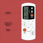 ZIEVA Compatible with Lloyd AC Remote Replacement for 1, 1.5, 2 ton Split/Window Air Conditioner - Please Match The Original Remote (AC 39) - Image 7