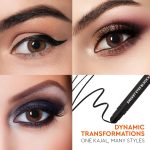 VLCC Smokey Eyes Black Matte Kajal - 0.35G (Pack Of 2) | Intense Black Color | Long Lasting Effect | Smudge-Proof And Water-Proof Application | With Blender To Sharpen For Dynamic Effect - Image 4