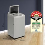 Godrej 7 Kg 5 Star Zero Pressure Technology Fully-Automatic Top Load Washing Machine Appliance With 26 Customisable Wash programs (WTEON VLVT 70 5.0 FDTN SVGZ, Silver Glaze) - Image 2