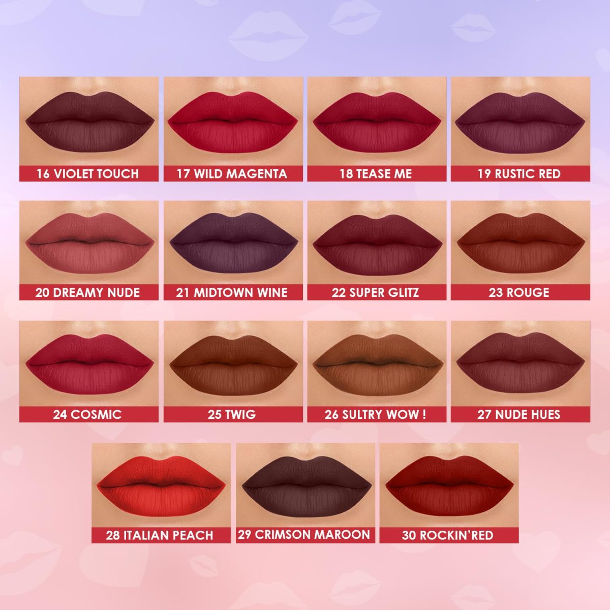 Glam21 Long Lasting Non-Transfer Lipstick|Creamy Matte Formula | Smudge-Free | HD-Colored lips - 2gm| Brownie-12 - Image 7