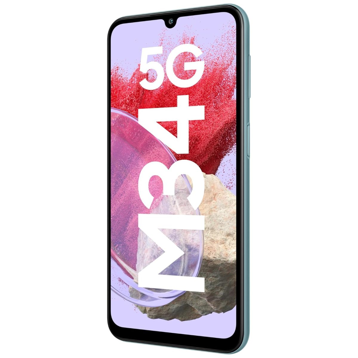 Samsung Galaxy M34 5G (Waterfall Blue,8GB,128GB)|120Hz sAMOLED Display|50MP Triple No Shake Cam|6000 mAh Battery|4 Gen OS Upgrade & 5 Year Security Update|16GB RAM with RAM+|Android 13|Without Charger - Image 6