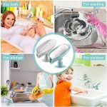 Six Sigma Leaf-Shape Self Draining Soap Dish Holder, Easy Clean Soap Dish for Shower with Suction Cup Creative soap Box, for Bathroom, Kitchen, Bathtub, Wash basins (Multicolor, plastic, Pack of 1) - Image 3