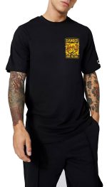 PeaceOut Demon Slayer Zenitsu Graphic T-Shirt, Black, Cotton, Anime Print - Image 2