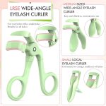 CoolShef 3 Pcs Eyelash Curler Set for Women, Precision Tool for Shaping Eye Lashes, Includes Mini Clamp for Inner Corners, Lightweight Design for Travel and Everyday Makeup Routine - Image 3