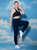 Clovia Women's Snug Fit High Rise Ankle-Length Activewear Sport Tights - Image 5