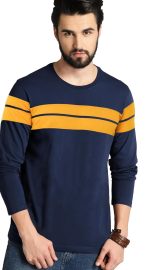LEOTUDE Men's Full Sleeve Regular Fit Cottonblend Tshirt for Men's Combo Tshirt (Pack of 3) - Image 5