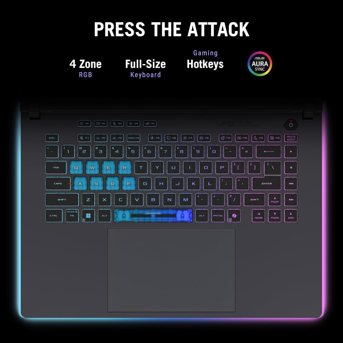 ASUS ROG Strix G16,Intel Core Ultra 9 275HX Gaming Laptop(RTX 5070-12GB/140W TGP/32GB/1TB/2.5K QHD+/16"/240Hz/Windows 11/M365 Basic (1Year)*/Office Home 2024/Eclipse Gray/2.65 Kg) G615LR-S5190WS - Image 10