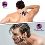 B-BUCKET Silicone Body Scrubber,Shower Scrubber for Nourishing Cleaning & Exfoliating Your Skin Lather Boosting Bristles with Ergonomic No-Slip Handle, Body Exfoliator for Men and Women bath brush - Image 2