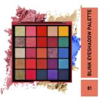 MATT LOOK 25 Colors Blink Eyeshadow Palette|Highly Pigmented|Blendable| |Matte & Shimmery Palette|Long Lasting|Creative & Fashion Eye Make-Up- Mutlicolor-01(26 gm) - Image 2