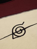 The Souled Store Naruto Shippuden: Men and Boys Round Neck Colour Block Cotton Oversized Full Sleeve T-Shirts - Image 5