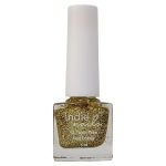 Indie Nails Nail Polish Bling Bling - Golden Glitter Long-Lasting, High-Shine Finish | Chip-Resistant & Quick-Drying Formula | Vegan & 12-Free Nail Paint For Women Professional-Quality Manicure 5ml - Image 6